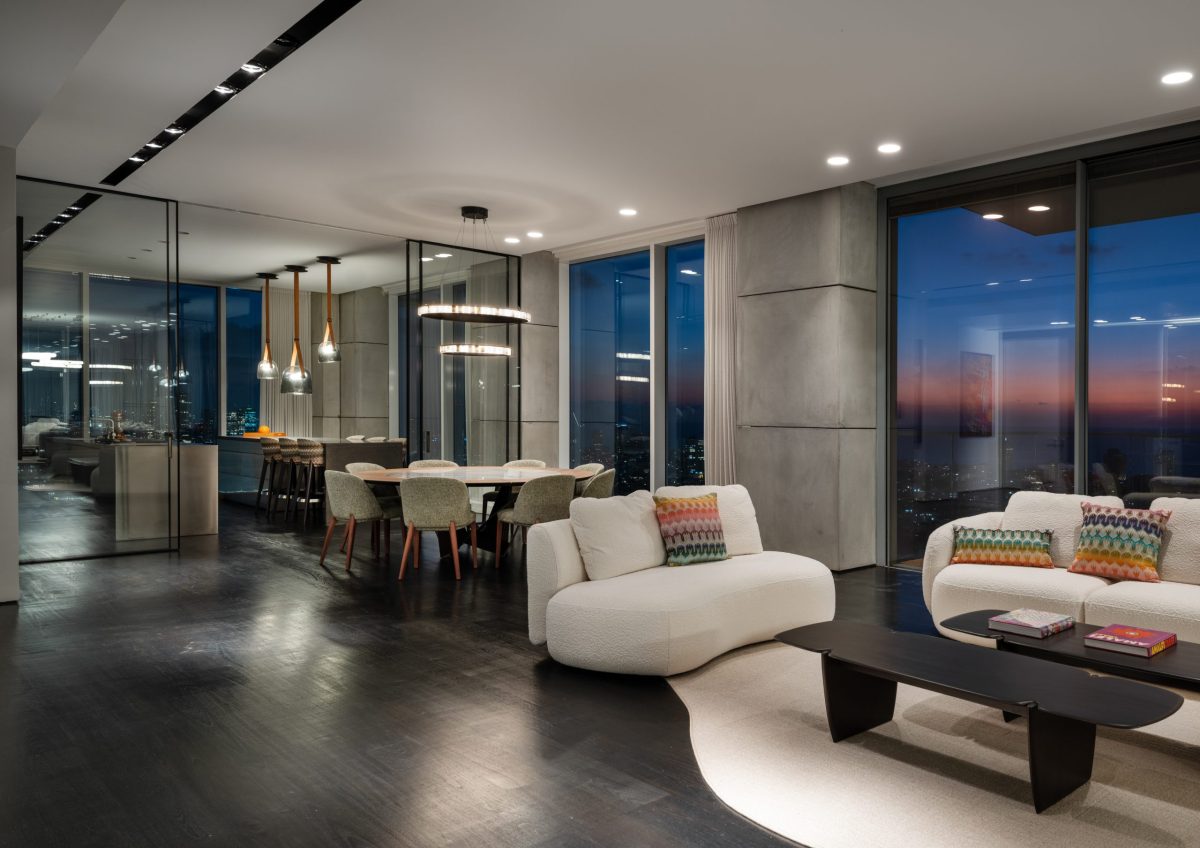 View of The Penthouse TLV – Clight Led
